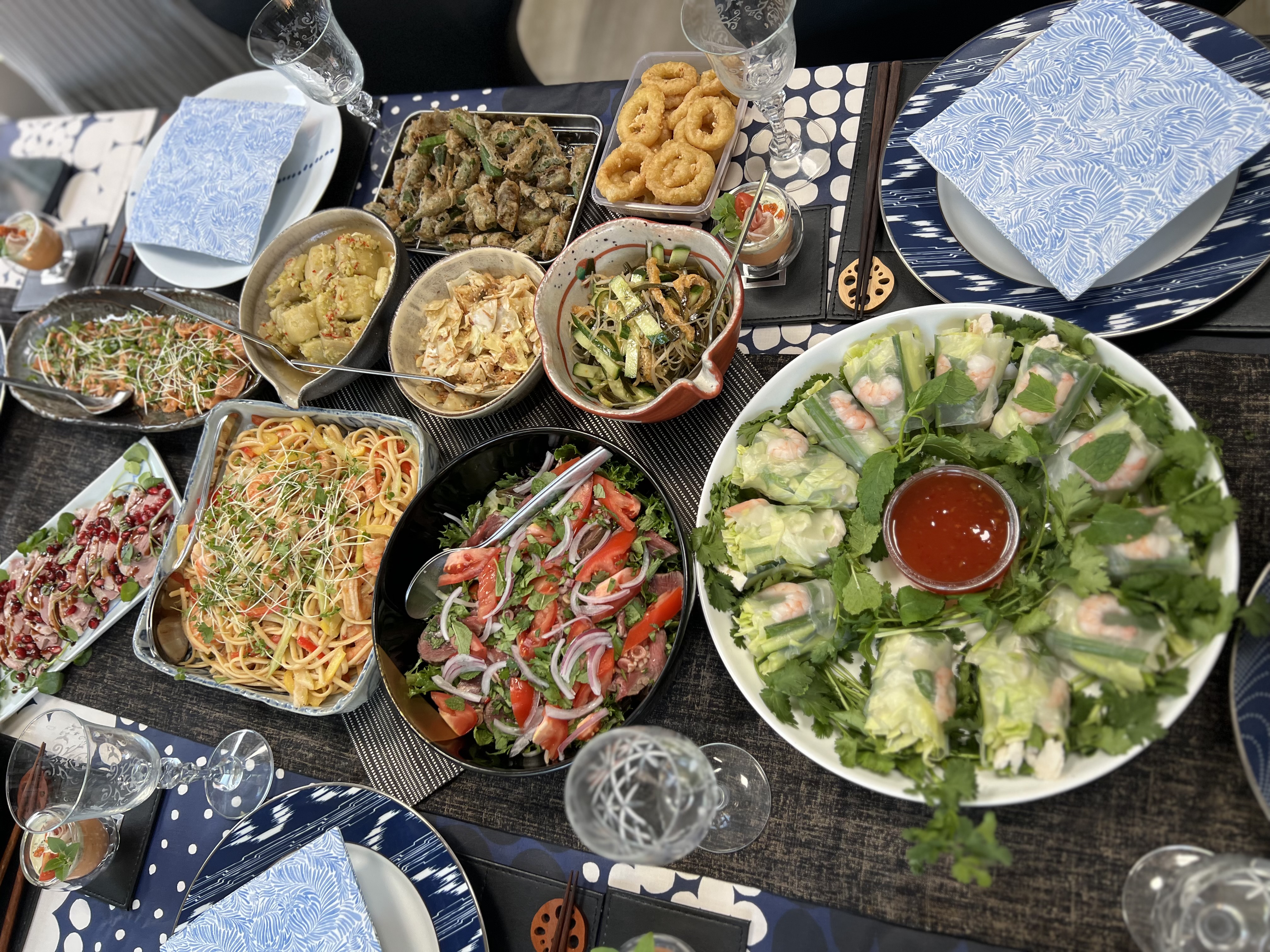Seasonal home cooking class